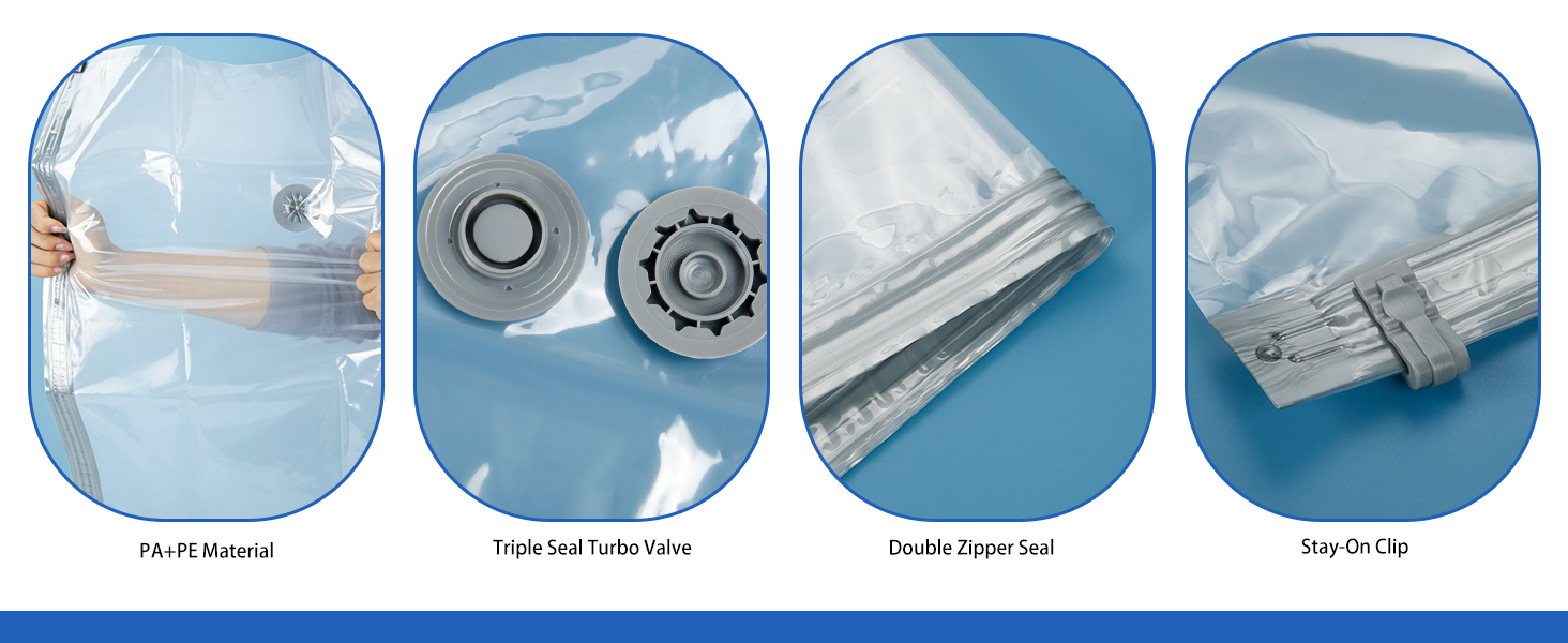Vacuum Seal Bags With Wireless Electric Pump