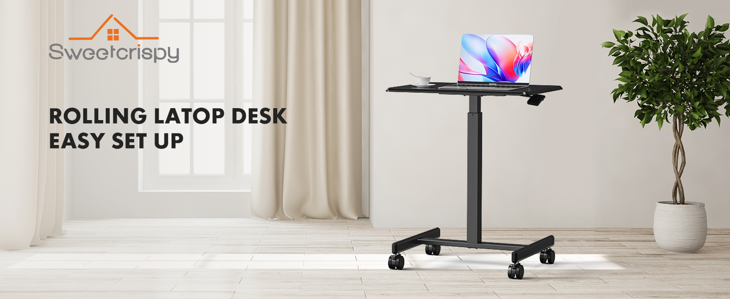 rolling latop desk