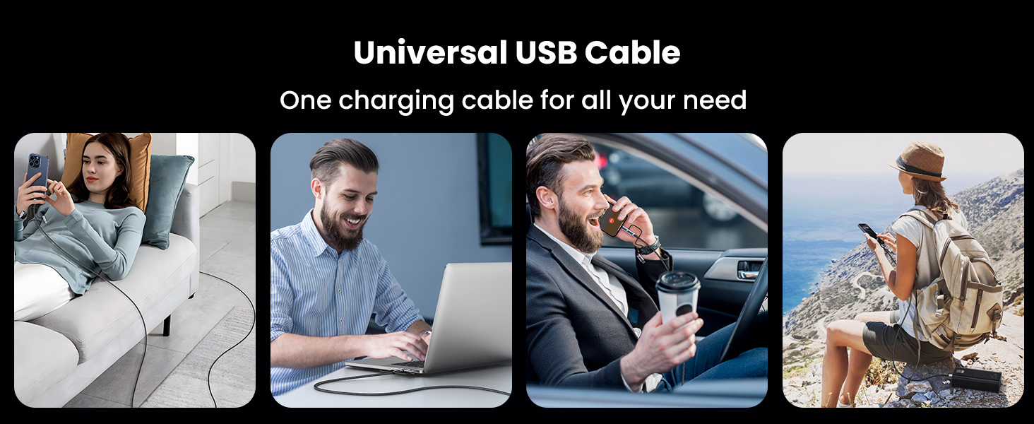 6 in 1 Fast Sync Charging Cord