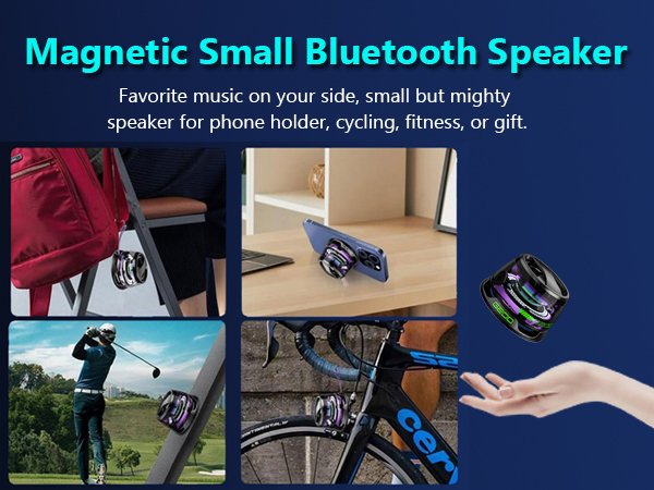 Magnetic Bluetooth Speaker