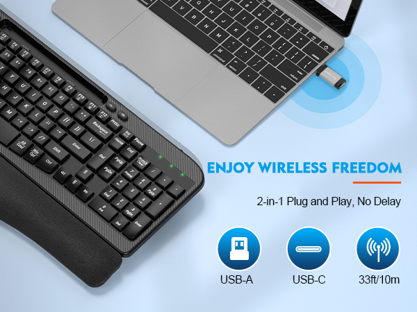 ergonomic keyboard wireless