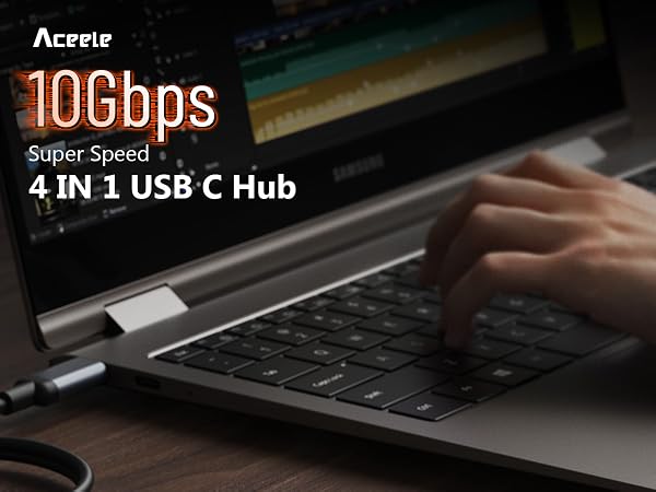 usb c hub multiport adapter