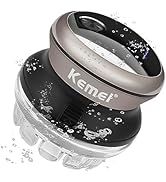 KEMEI Professional Hair Clippers for Men, Automatic Circular Hair Trimmer, Cordless Self-Haircut ...