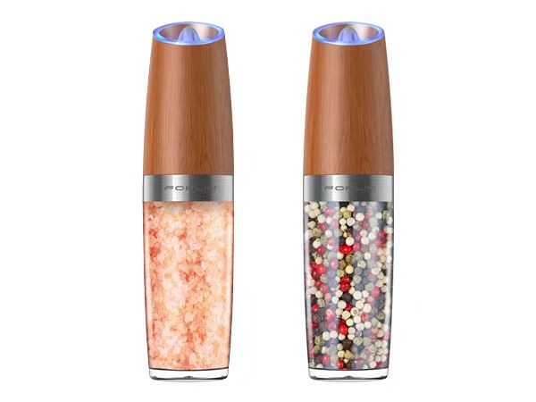 Gravity Electric Salt and Pepper Grinder Set