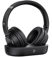 Dytole Wireless Headphones for TV, TV Headphones Wireless for Seniors with Transmitting Charging ...