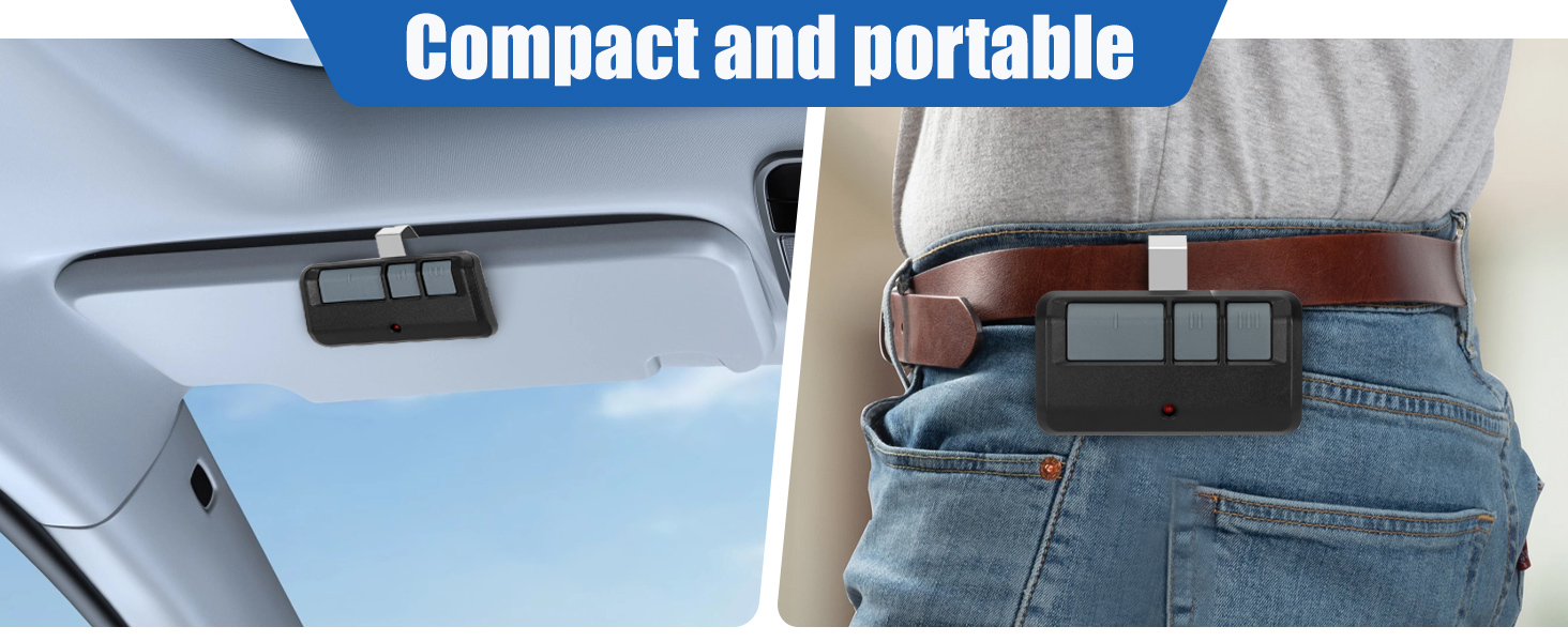 Garage Door Opener Remote 893LM 893Max