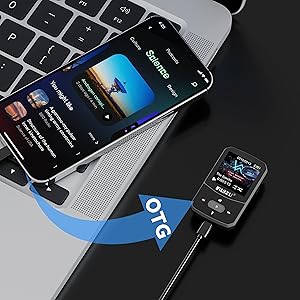 Clip jam mp3 player bluetooth music player with Voice recorder OTG ipod music player música small