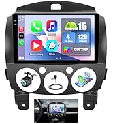 [4+128GB] Android 15 Car Radio Stereo for Mazda 2 2007-2014 with Wireless CarPlay Android Auto,9"...