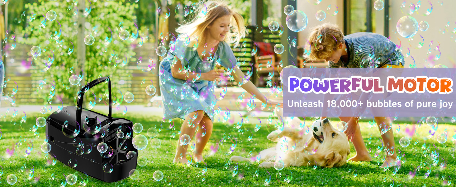 bubble machine bubble machine for toddlers 1-3 for kids for parties bubble maker bubble blower