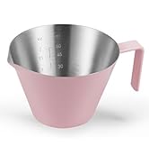 MHW-3BOMBER Espresso Measuring Cup with 3 oz Sauce Cup Espresso Shot Cup Stainless Steel Pouring ...
