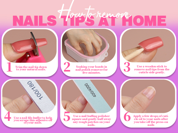 false nails