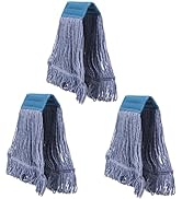 Yocada Looped-End String Wet Mop Head Refill Replacement Heavy Duty Cotton Commercial Industrial ...