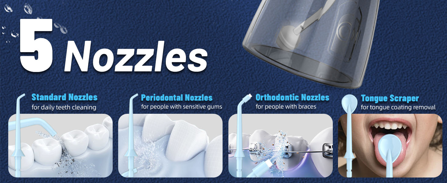 5 Nozzles