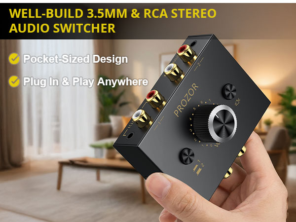 audio splitter audio splitter 1 in 2 out 3.5mm audio switch 3.5mm audio switcher 3.5mm splitter box