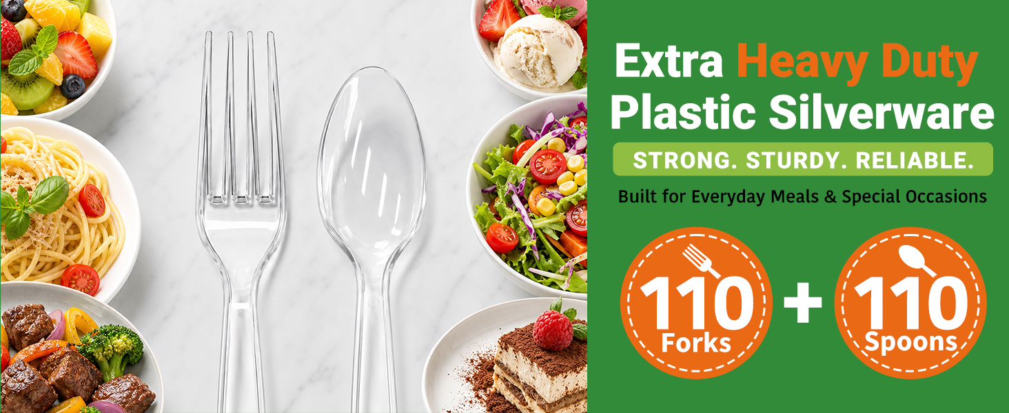 Plastic Spoons &amp;amp; Forks