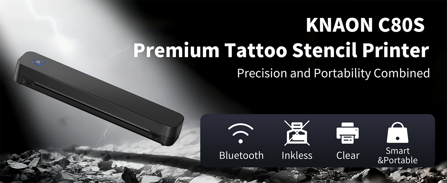 KNAON C80S tattoo stencil printer