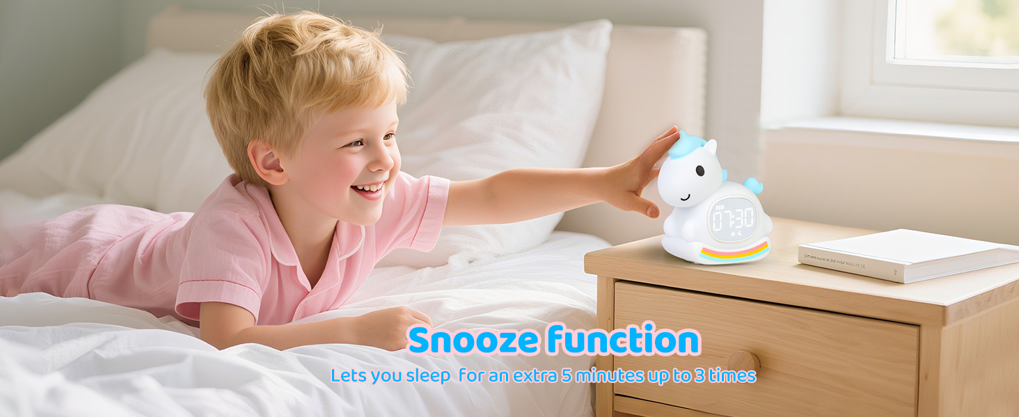 Alarm Clock with Night Light