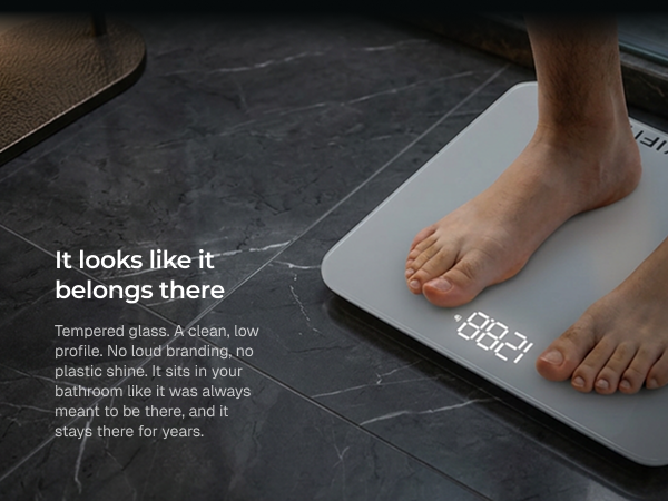 I-BS002S - Best Digital Bathroom Scale - Premium A+ - Mobile