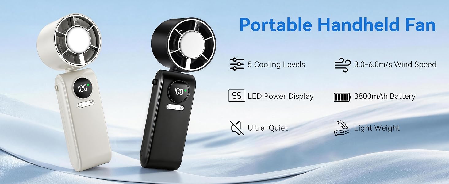 Portable Handheld Turbo Fan
