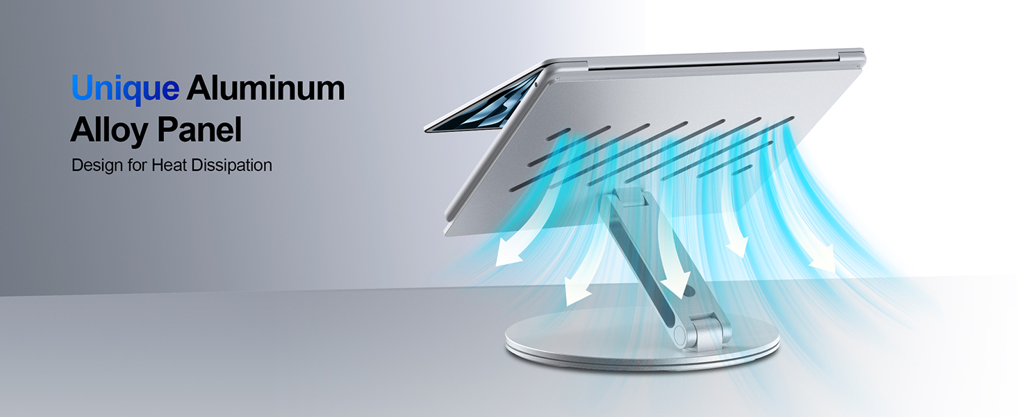 Cooling laptop stand