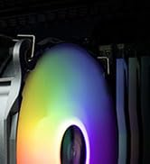 Enermax ETS-F40 A-RGB CPU Air Cooler Black - 140mm PWM Fan, 4 Copper Direct Heat Pipes, 200W+ TDP...