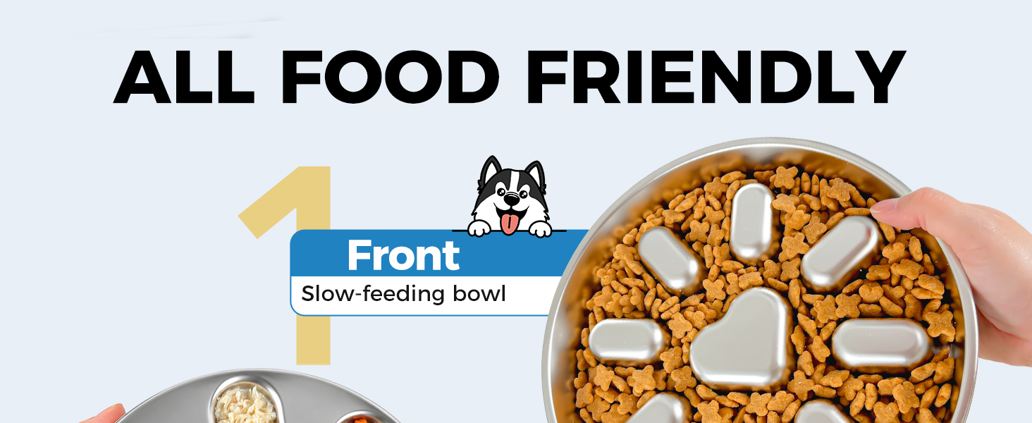 slow feeder dog bowls
