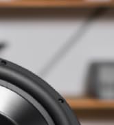 partial view of a speaker