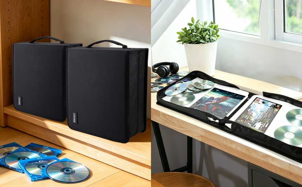 LIOVODE DVD storage case
