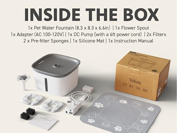 water fountains for cats indoor