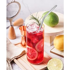 Stainless steel straw