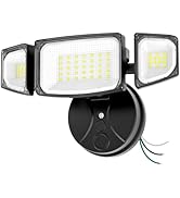 iMaihom 65W 6500LM LED Outdoor Flood Light, Switch Controlled Outdoor Security Light, 3 Adjustabl...