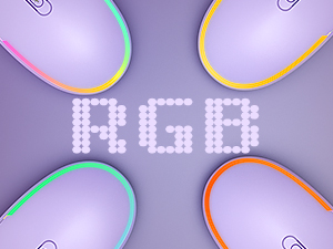 light up wired mouse