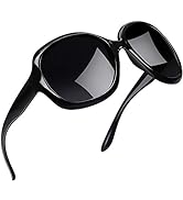 Joopin Polarized Sunglasses for Women Vintage Big Frame Sun Glasses Ladies Shades