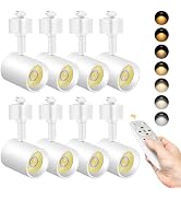 TuyuBEE Remote Control LED Track Lighting Heads H Type Track Light Heads Dimmable, 2000K to 6000K...