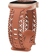 Acrbiutu Silicone Band Compatible with Apple Watch 38mm 40mm 41mm 42mm 44mm 45mm 46mm 49mm Women,...