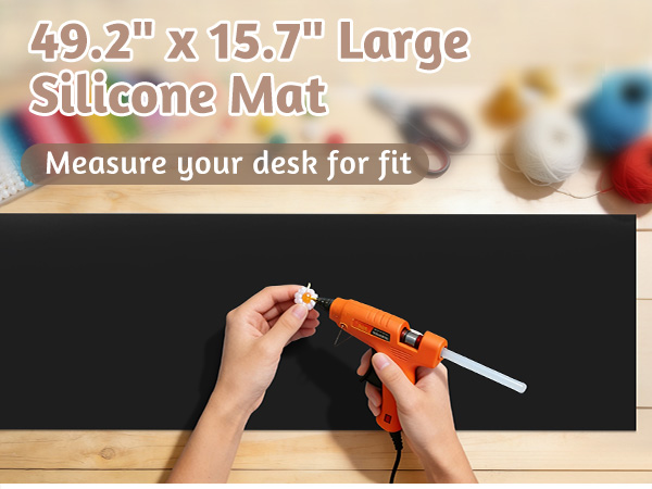 49.2“*15.7” Large Silicone Mat