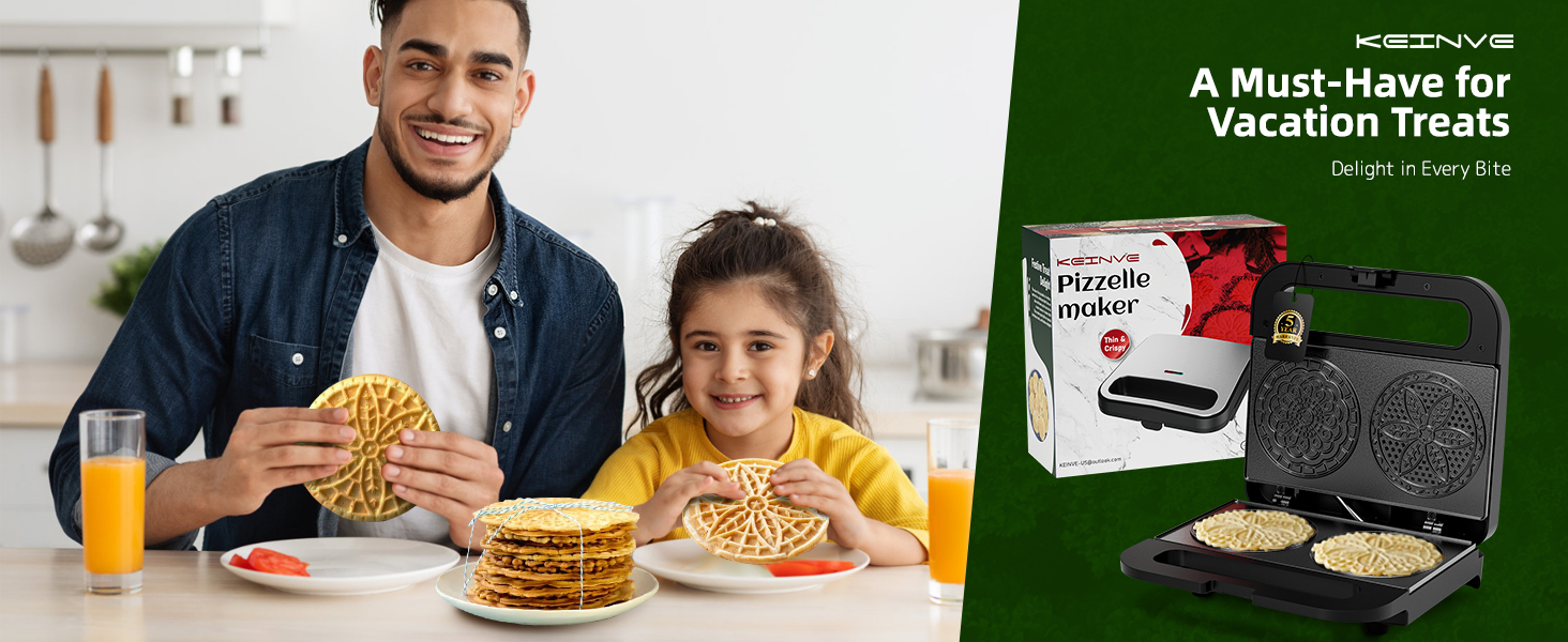 KEINVE Pizzelle maker