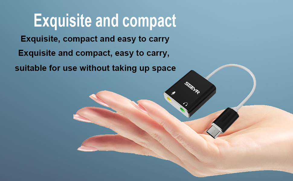 Exquisite and compact