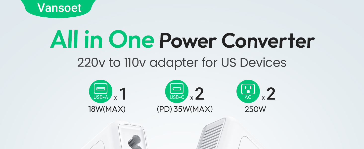 All in 1 One Power Converter