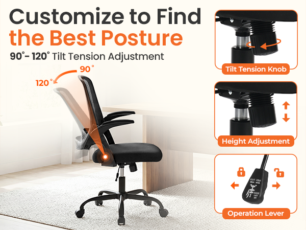 Adjustable Chair for Optimal Comfort