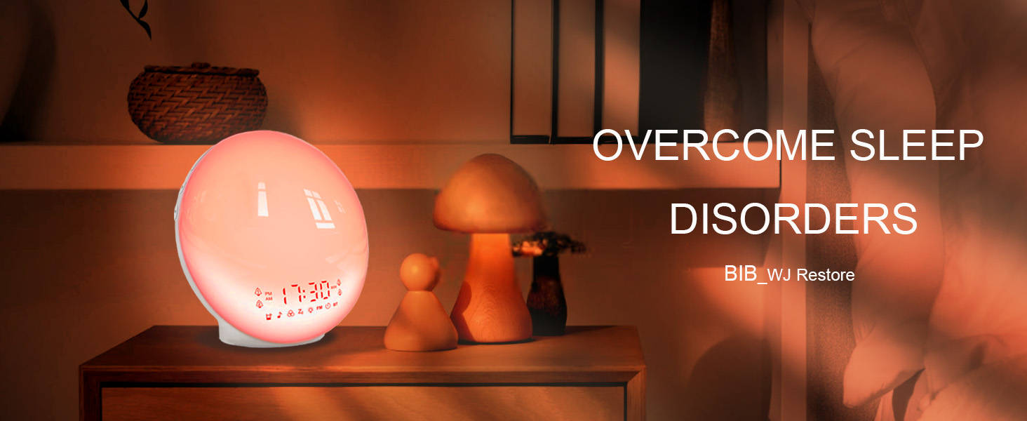 Smart Sunrise Alarm Clock with No Signup APP