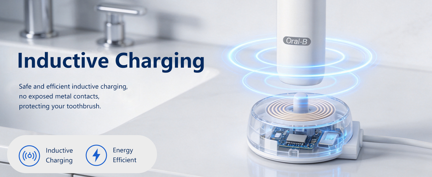 Inductive Charging Base for Oral B Electric Toothbrush IO