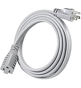 KUNCAN Appliance Power Extension Cord - Heavy Duty 14/3 AWG Parallel 3 Prong Low Profile Flat Cab...
