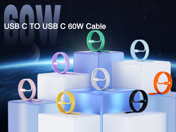 60W USB C TO USB C Cable