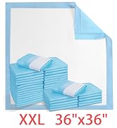Extra Large Thicken Chucks 36&amp;#34;x36&amp;#34;[25 Pads]