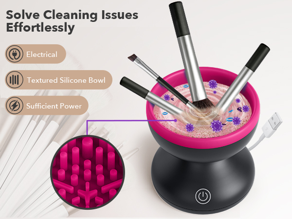 alyfini make up brush cleaning machine solve cleaning issues effortlessly