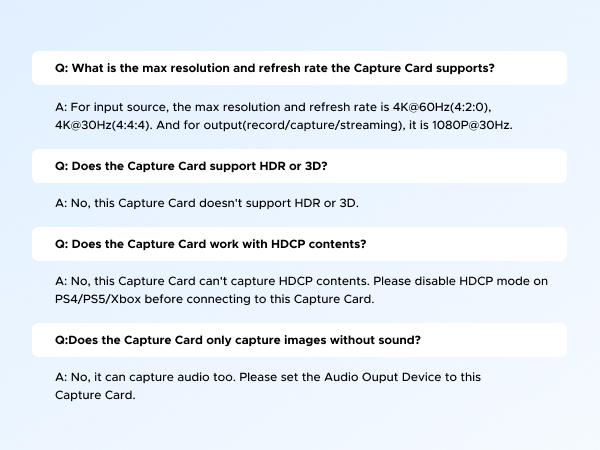 4K Video Capture Card