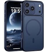 SUPFINE Magnetic for iPhone 17 Pro Max Case (Compatible with MagSafe)(Military Grade Drop Protect...