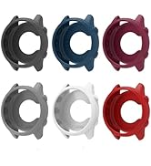 Compatible With Garmin Forerunner 255 Watch Protective Case Cover,Protective Case Cover Shell For...
