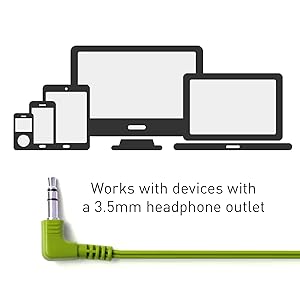 3.5mm Headphone Jack in GREEN color